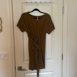 Olive Green Free People Dress